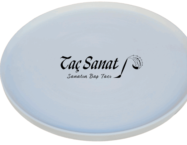 Dik Kenarlı Karaca Tabak