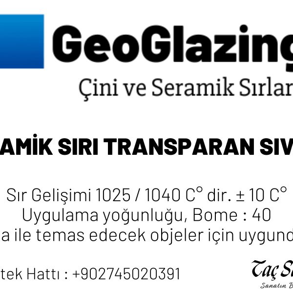 Seramik Sırı Transparan Sıvı