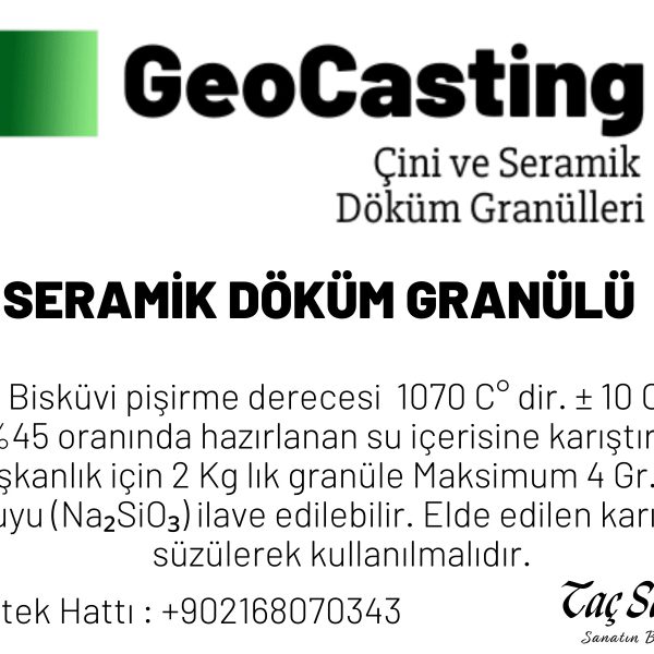 Seramik Döküm Granülü