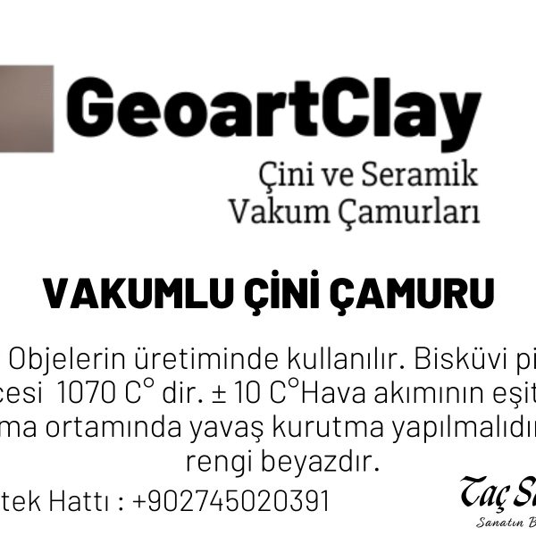 Vakumlu Çini Çamuru