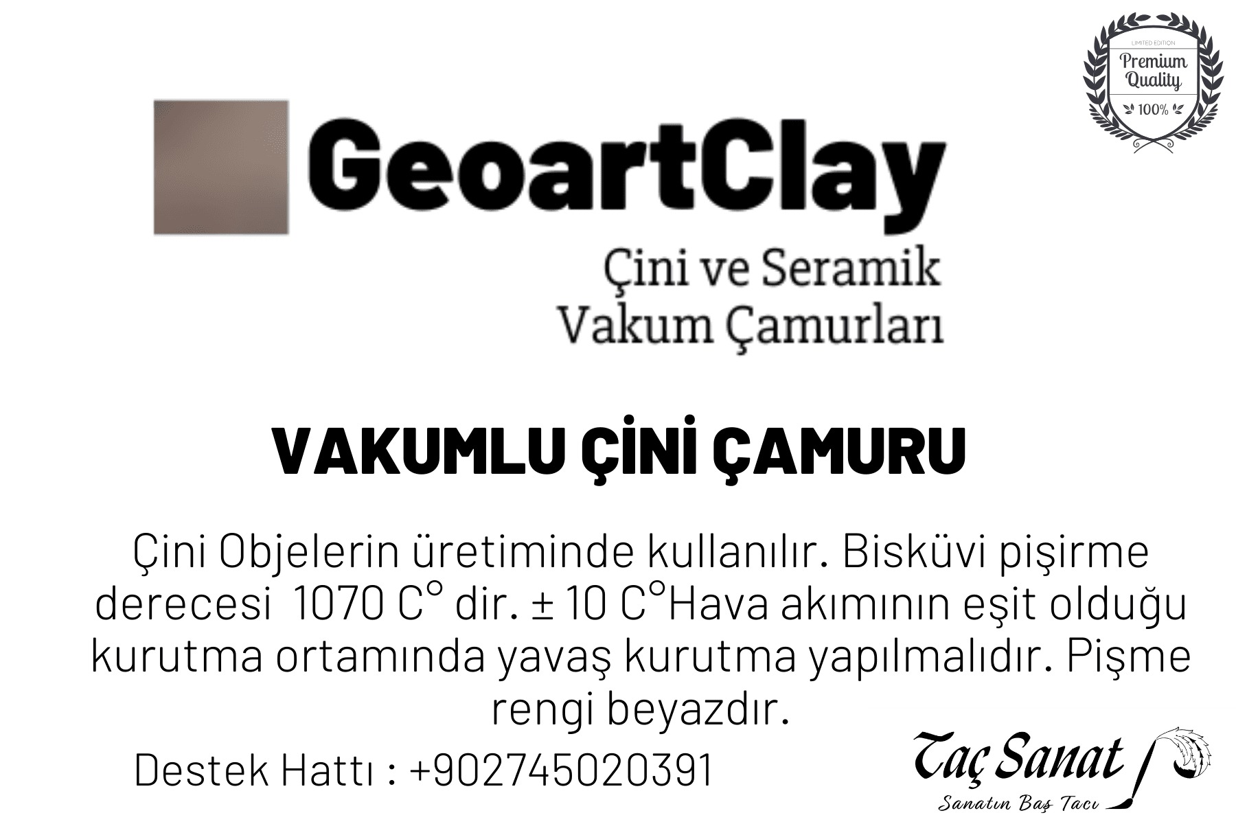 Vakumlu Çini Çamuru