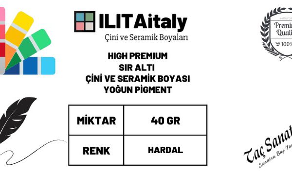 Hardal – Sır Altı Çini ve Seramik Boyası